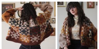 Heirloom Quilt Cardigan Knitting Pattern