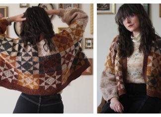 Heirloom Quilt Cardigan Knitting Pattern