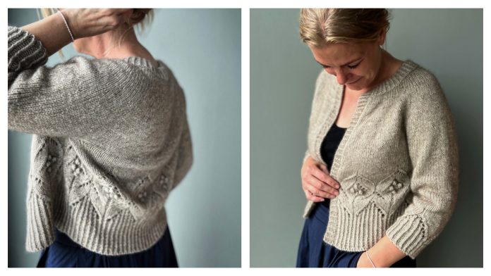 Magnolia Chunky Cardigan Knitting Pattern