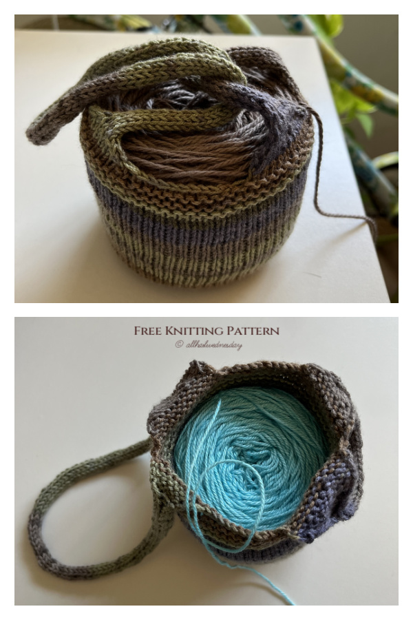 On the Go Bag Free Knitting Pattern