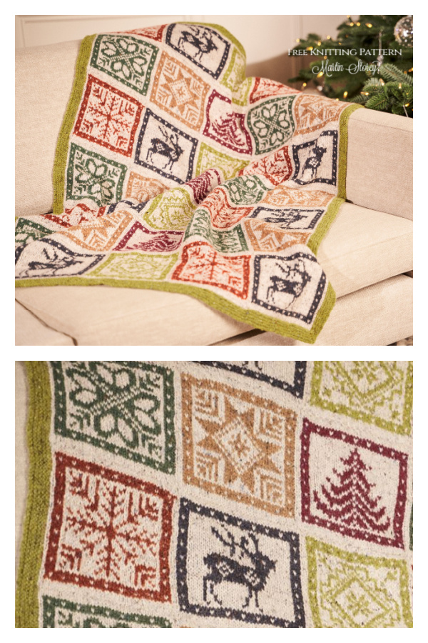 Rowan Midwinter Blanket Free Knitting Pattern