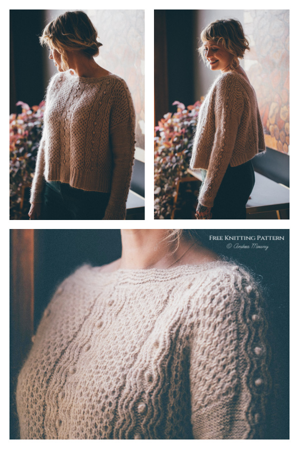 The Daydreamer Pullover Sweater Knitting Pattern
