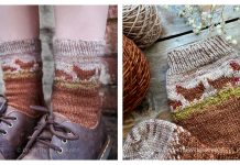 Chicken Socks Free Knitting Pattern