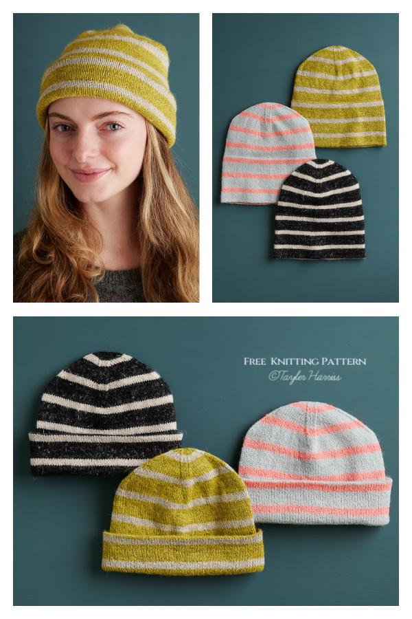 Far + Wide Hat Free Knitting Pattern