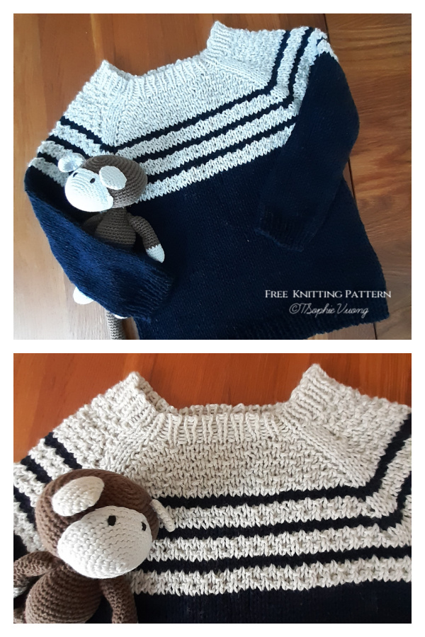 Little Gwen Pullover Sweater Free Knitting Pattern