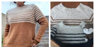 Gwen Pullover Sweater Free Knitting Pattern