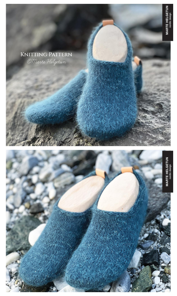 HappyFeet Sock Slippers Knitting Pattern