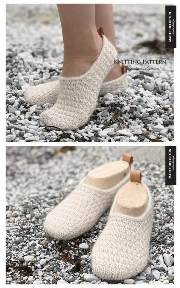 HappyFeet Summer Vibes Sock Slippers Knitting Pattern