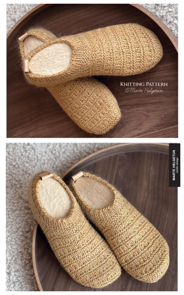 HappyFeet Sunny Edition  Sock Slippers Knitting Pattern