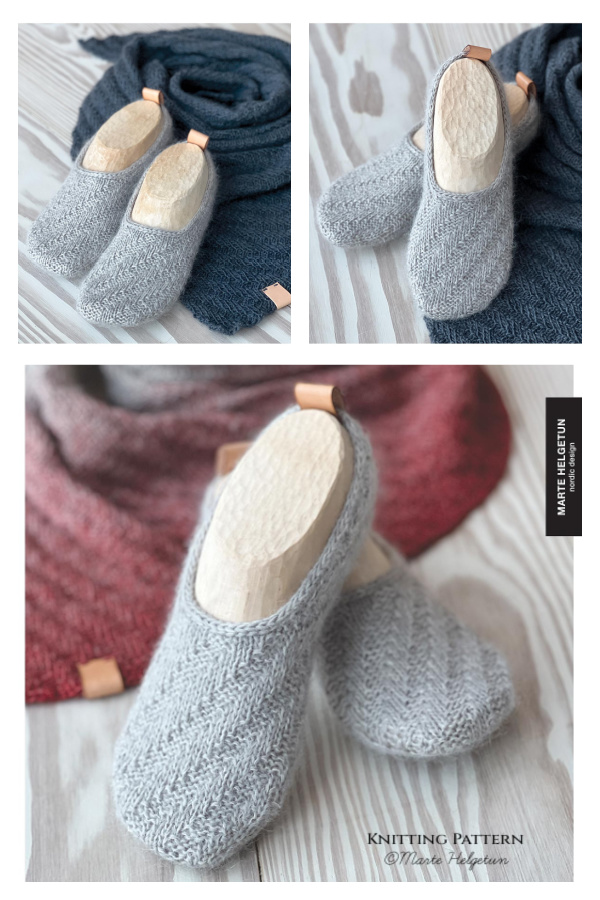 HappyFeet Holiday Edition Sock Slippers Knitting Pattern