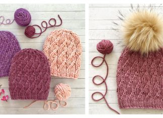 Hum Beanie Hat Knitting Pattern
