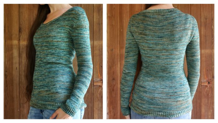 Riverside Pullover Sweater Free Knitting Pattern