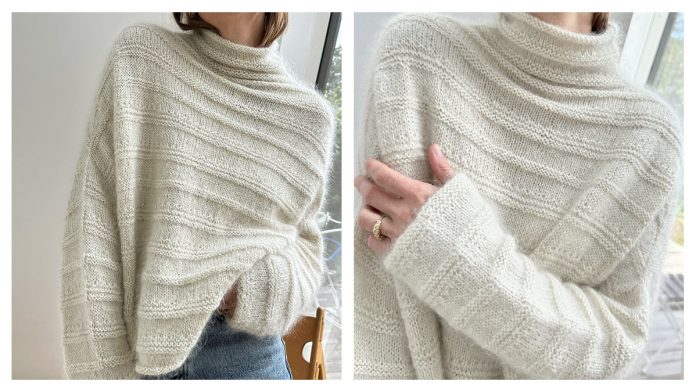 Soft Loop Sweater Knitting Pattern