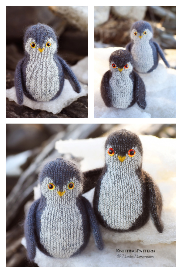 Amigurumi Chilled Penguin Knitting Pattern
