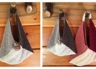 Bento Bag Free Knitting Pattern