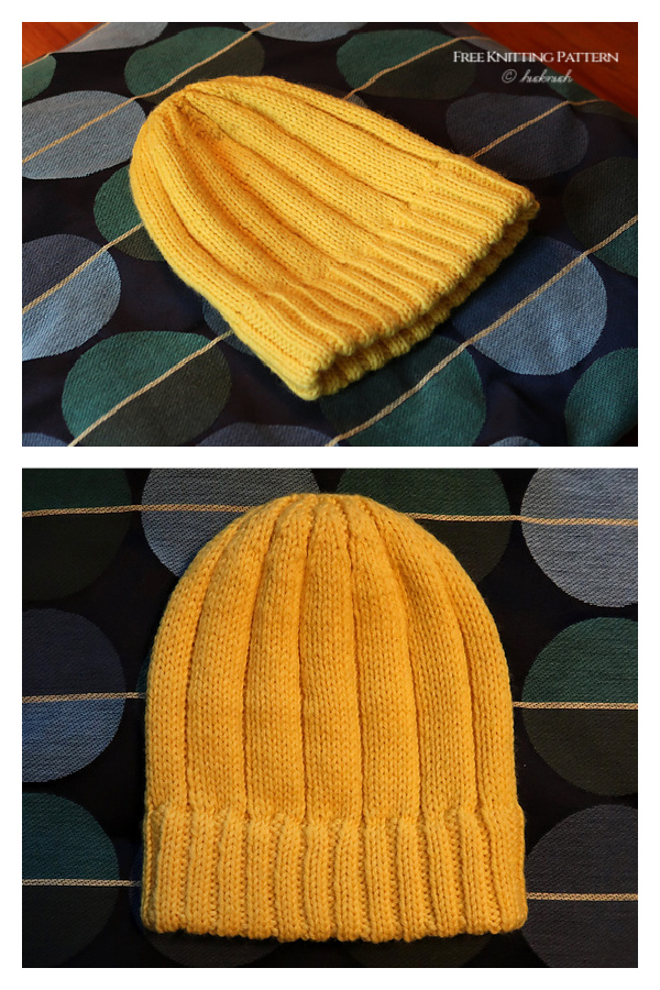 Citrus Hat Free Knitting Pattern