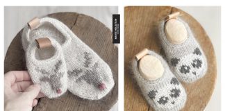 Happy Feet Baby Slippers Knitting Pattern