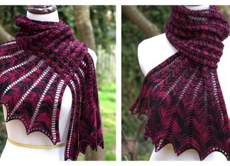 Hypernova Scarf Knitting Pattern
