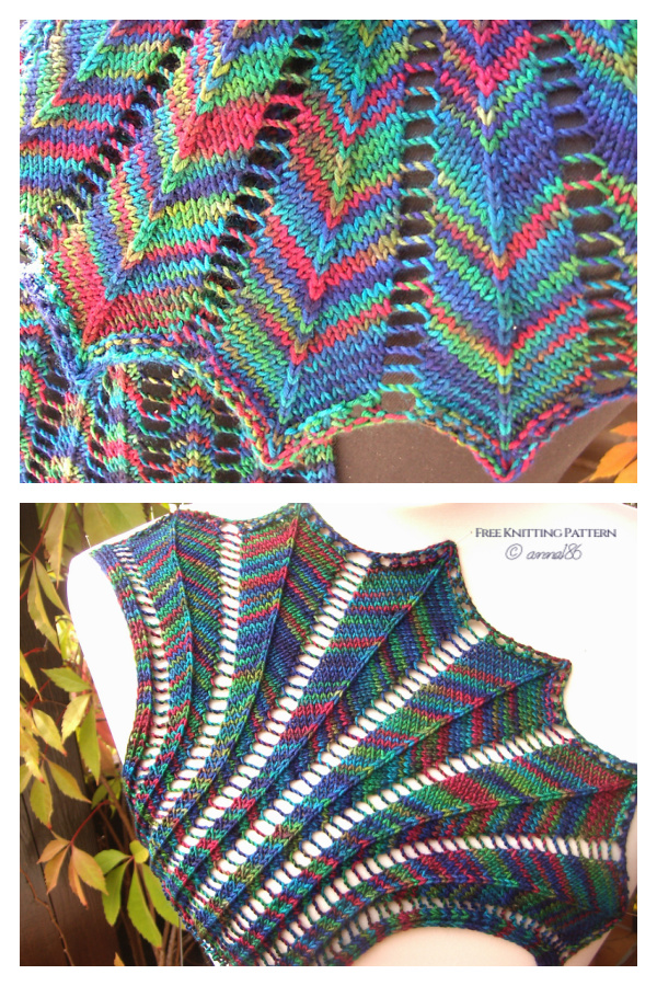 Hypernova Scarf Knitting Pattern