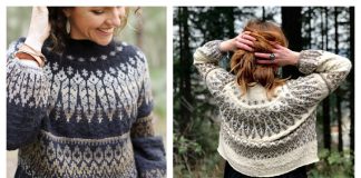 Koivua Pullover Sweater Knitting Pattern
