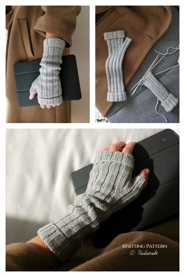 NOLA Hand Cuffs Knitting Pattern