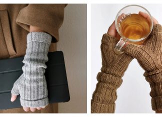 NOLA Hand Cuffs Knitting Pattern