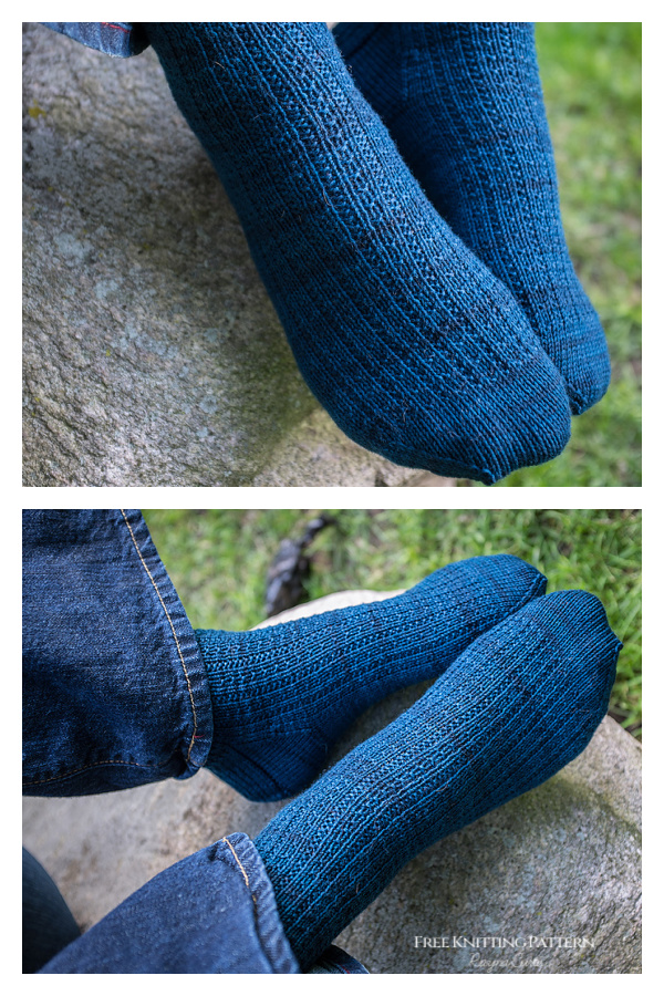 Petty Harbour Socks Free Knitting Pattern 