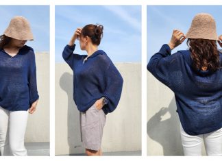 Summer Collar Shirt Knitting Pattern