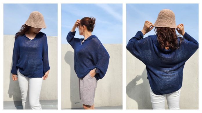 Summer Collar Shirt Knitting Pattern