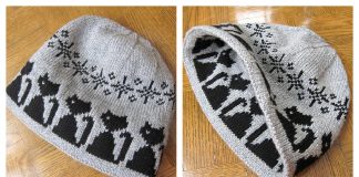 Cats in the Hat Free Knitting Pattern
