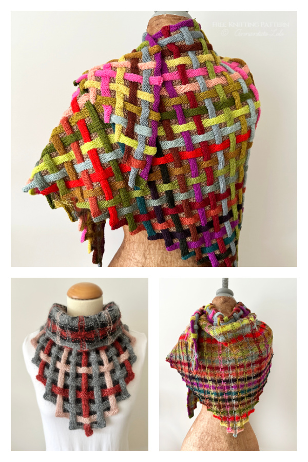 Woven Warmth Shawl Knitting Pattern
