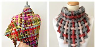 Woven Warmth Shawl Knitting Pattern