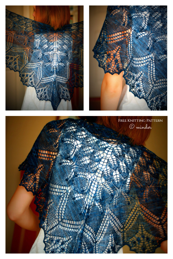 Aeolian Shawl Free Knitting Pattern