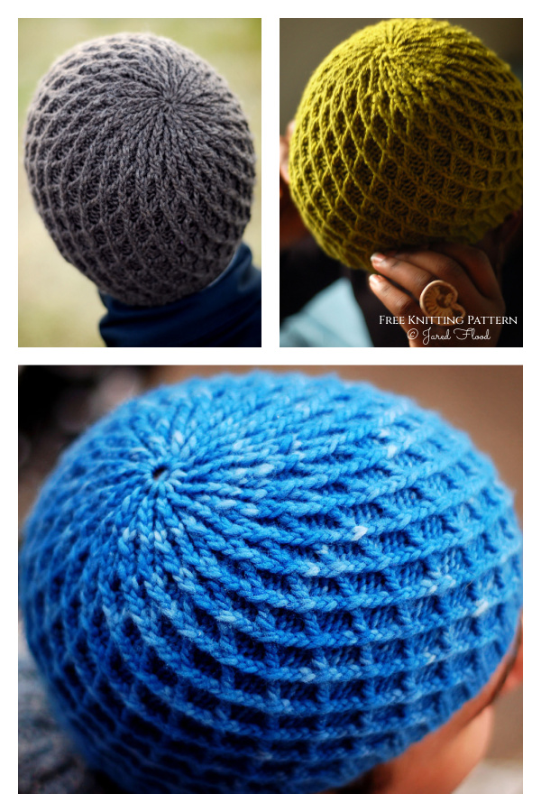 Koolhaas Beanie Hat Knitting Pattern