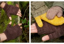 Maize Fingerless Gloves Free Knitting Pattern