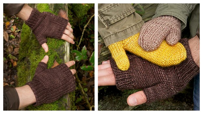 Maize Fingerless Gloves Free Knitting Pattern