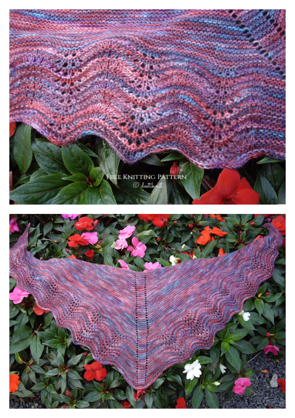 Multnomah Shawl Free Knitting Pattern