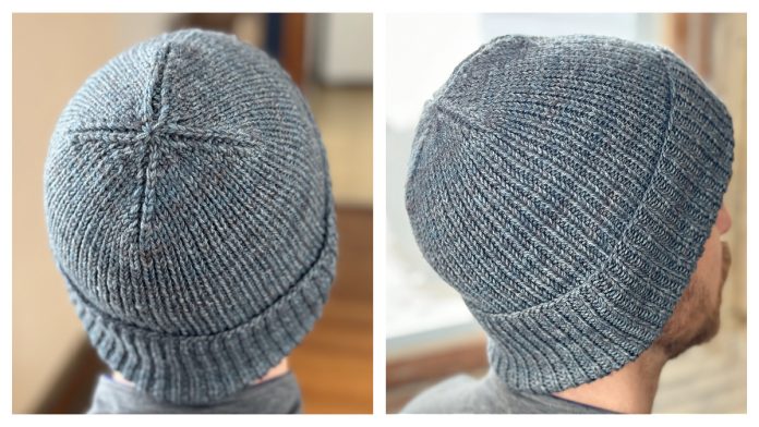 Perfect Stocking Cap Beanie Free Knitting Pattern