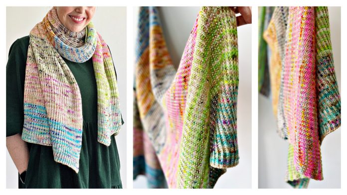 Scrap Wrap Shawl Free Knitting Pattern