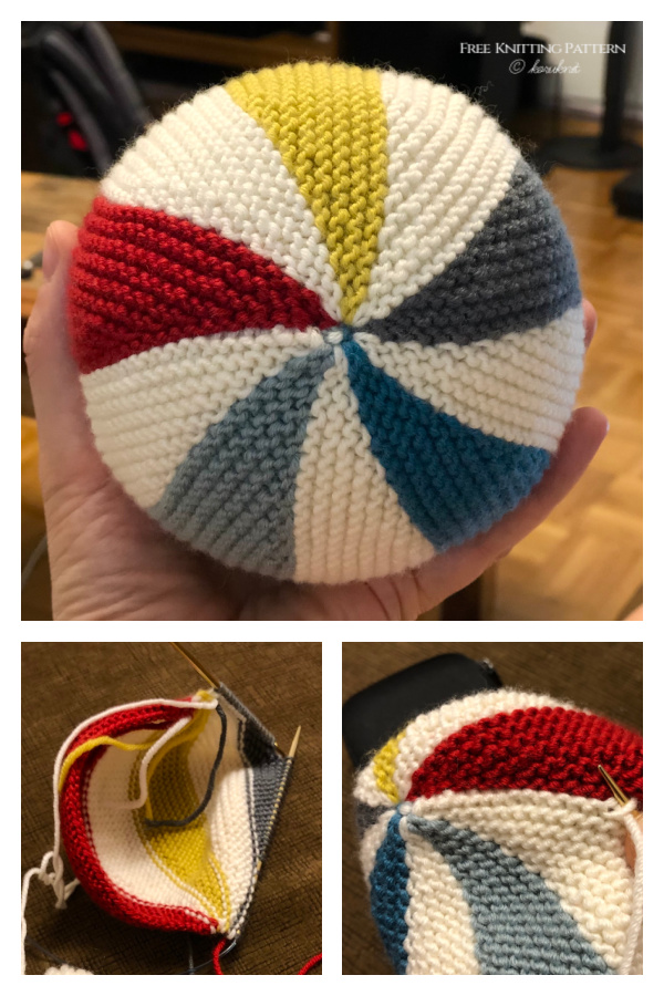 Easy Garter Stitch Soft Ball Free Knitting Pattern