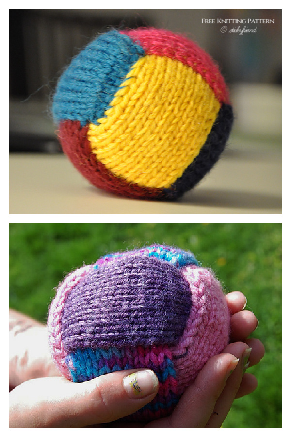 Soft Out of Yarn Ball Free Knitting Pattern