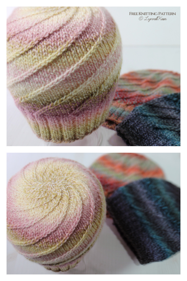 Bewind Hat Free Knitting Pattern