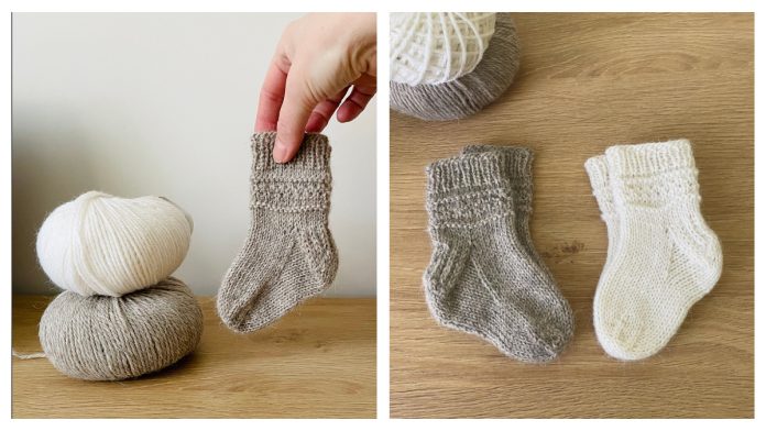 Celer Baby Socks Free Knitting Pattern