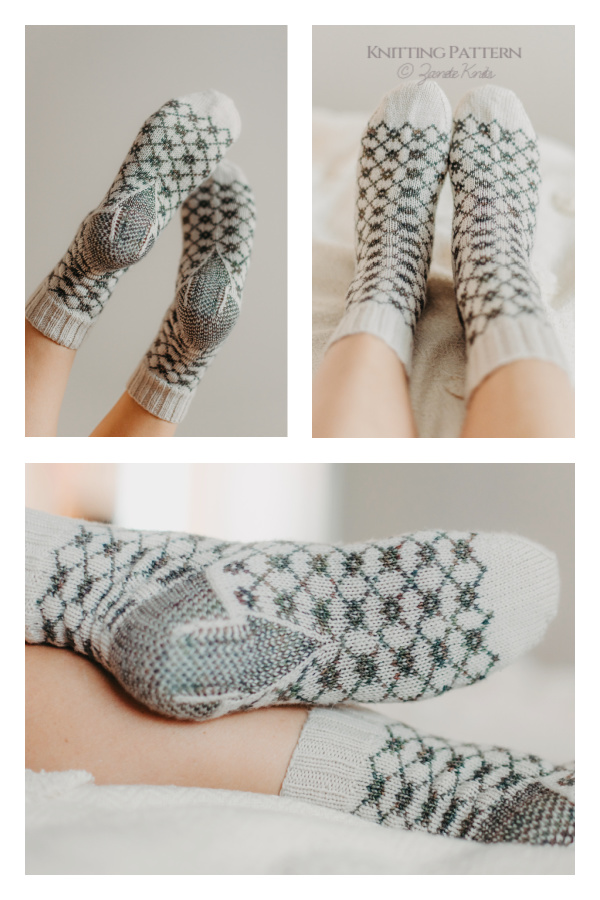 Porto Memories Socks Knitting Pattern