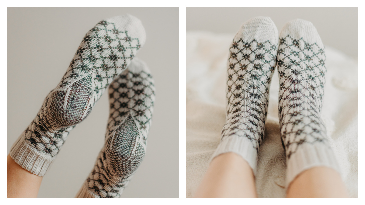 Porto Memories Socks Knitting Pattern - Knitting Pattern