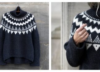 Super Selene Pullover Sweater Knitting Pattern