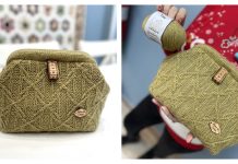Clutch Paloma Free Knitting Pattern