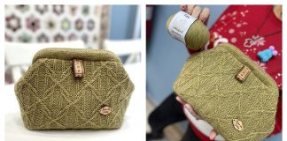 Clutch Paloma Free Knitting Pattern