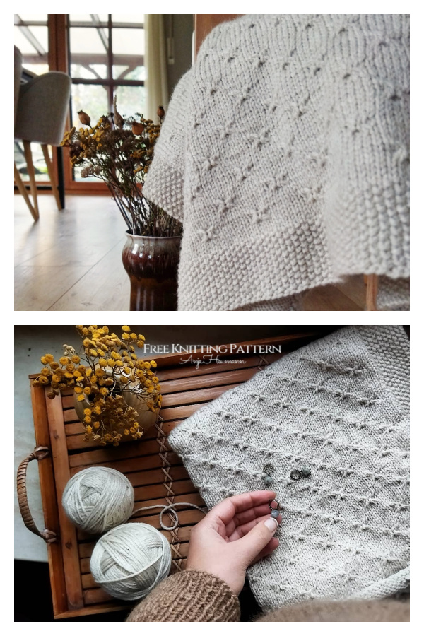 Lisbeth Blanket Free Knitting Pattern