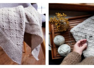 Lisbeth Blanket Free Knitting Pattern